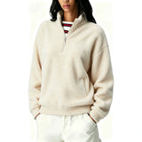 Women's double-fleece zip-up sweatshirt - Warm and practical