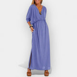 Olivia | Long Dress in Retro Style