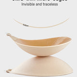 Front Closure Adhesive Invisible Push-Up Bra (2 Pairs)