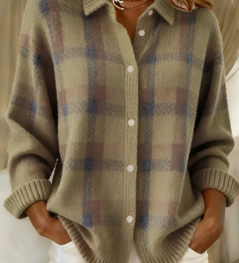 Candida | Checkered Cardigan
