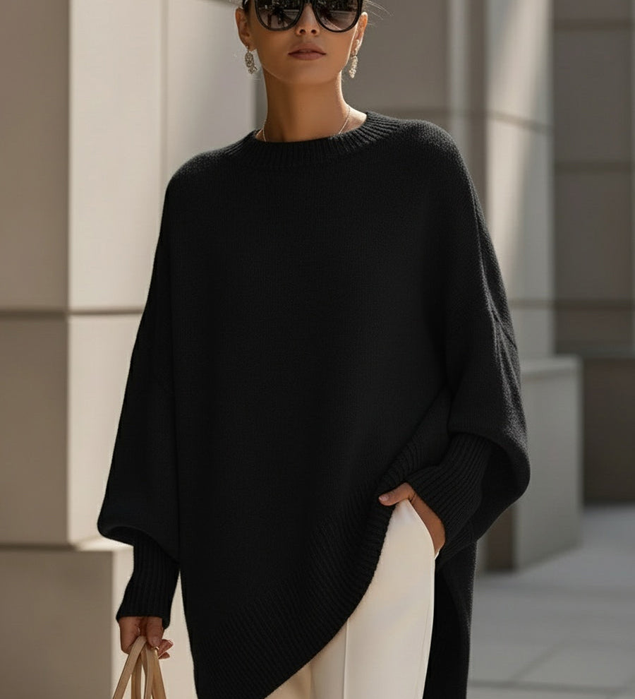 Oversized Poncho Effortless Elegance for Women