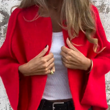 Open Cardigan for Women in Premium Knit Oversized – Warm and Luxurious Layer