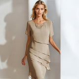 Brielle | Elegant Chiffon Dress
