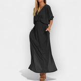 Olivia | Long Dress in Retro Style