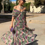 Louise | Elegant Maxi Dress with V-Neck