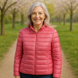 Louisa | Mid-Season Coat, Salmon