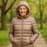 Imogen | Mid-Season Coat, Champagne