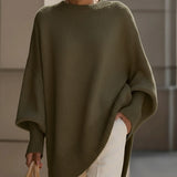 Ludovica | Oversized Jumper with Wide Neck