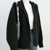 Relaxed-fit women's sweater coat - Soft and easy