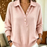 Textured Blended-Knit Sweater for Women – A Casual, Soft, Comfortable Style, Ideal for Every Day