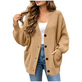 Women's Korean-style knit cardigan - Soft and trendy