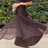 Louise | Elegant Maxi Dress with V-Neck