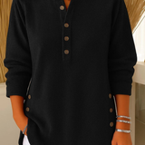 Nives | Henley Tunic with Buttons