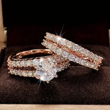 Eternal Sparkle Ring Set