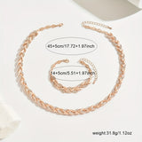 Fish Tail Crystal Set