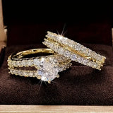Eternal Sparkle Ring Set