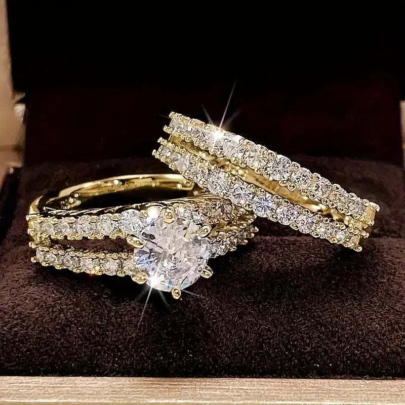 Eternal Sparkle Ring Set