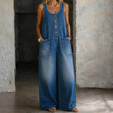 Amelia | Vintage Cotton Dungarees