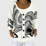 Priscille - Comfortable Buttoned Knit Cardigan