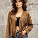 Long women’s cardigan with rivet details – Stylish and comfortable