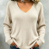 Women's Multicolour Casual Sweater – Oversized Everyday Style in Multiple Sizes