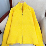 Relaxed-fit women's sweater coat - Soft and easy