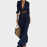 Julia | Long Maxi Dress with Long Sleeves