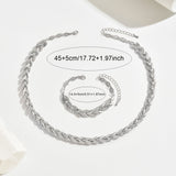 Fish Tail Crystal Set