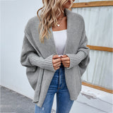 Women's Loose-Fitting Knitted Gilet