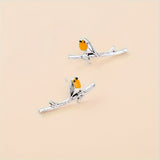 Cartoon Bird Earrings