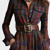 Evelyn - Elegant and Classic Shirt Dress