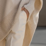 Oversized Poncho Effortless Elegance for Women