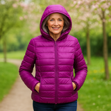 Maeve | Mid-Season Coat, Purple