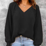 Women's loose-knit sweater - Casual and comfortable