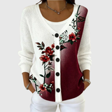 Theodora - Comfortable Buttoned Knit Cardigan