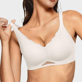 Seamless Soft Comfort Wireless Mesh Bra