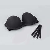 Versatile Underwire Bandeau Bra With Removable Straps