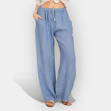 Ivana | Airy Linen Summer Trousers