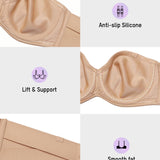 All-Day Support Strapless Bra