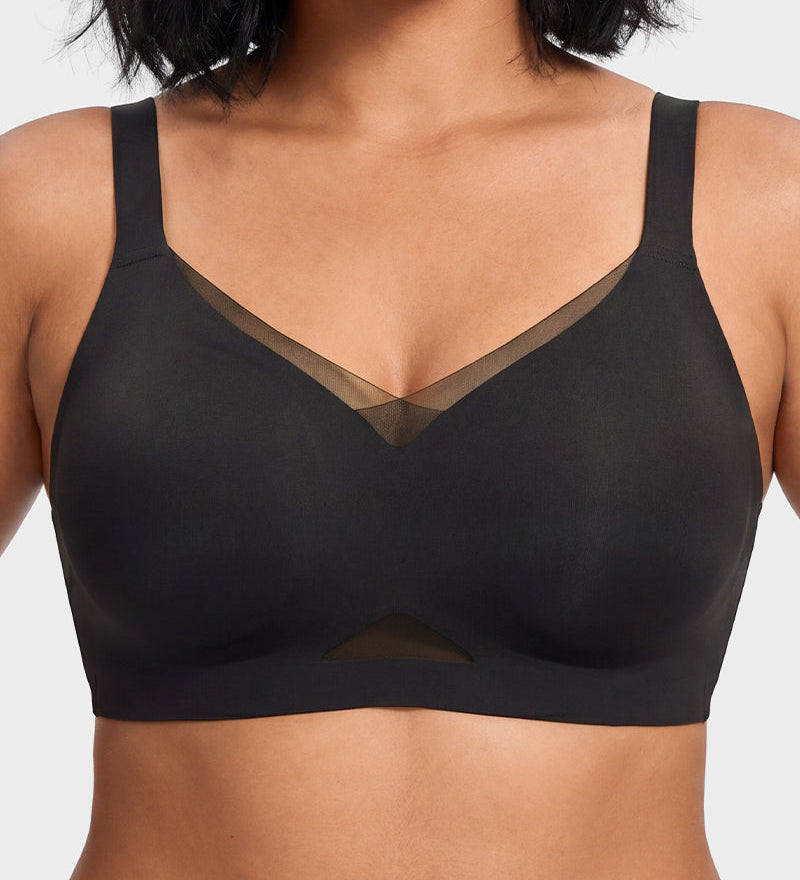 All Day Comfort Wireless Mesh Bra
