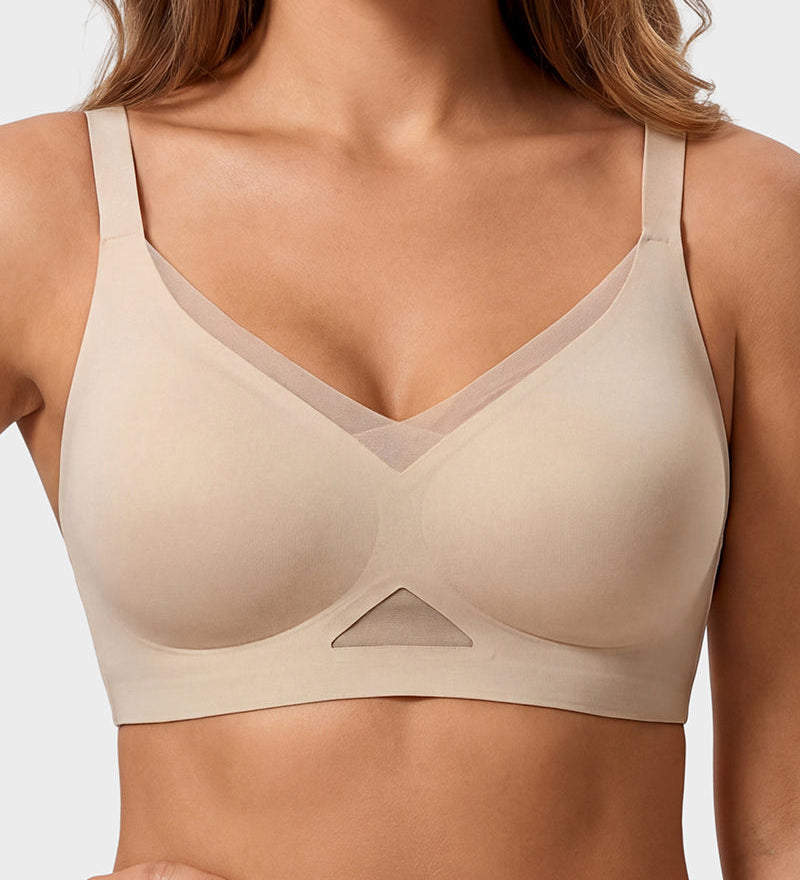 All Day Comfort Wireless Mesh Bra