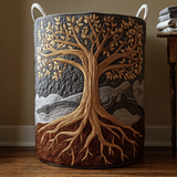 Eternal Tree | Quilted Storage Basket