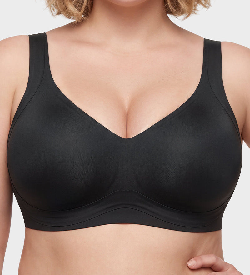 Anti-Gravity™ Wide-Strap Deep-V Lift Bra