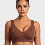 Anti-Gravity™ Wide-Strap Deep-V Lift Bra