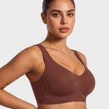 Anti-Gravity™ Wide-Strap Deep-V Lift Bra