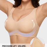 Anti-Gravity™ Wide-Strap Deep-V Lift Bra