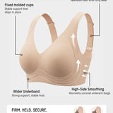 Anti-Gravity™ Wide-Strap Deep-V Lift Bra