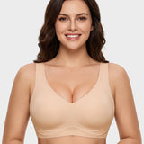 Anti-Gravity™ Wide-Strap Deep-V Lift Bra
