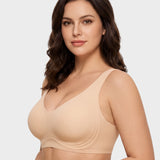 Anti-Gravity™ Wide-Strap Deep-V Lift Bra