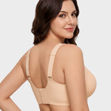 Anti-Gravity™ Wide-Strap Deep-V Lift Bra